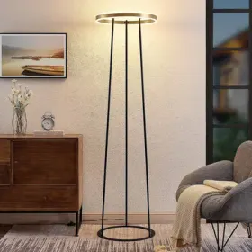 Seppe LED Gulvlampe Brass - Lucande - Stue - Design - Metall