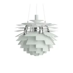 PH Artichoke hengelampe, grønn/krom, Ø60 cm – Louis Poulsen - Stue - Moderne - Metall - Med en lyskilde