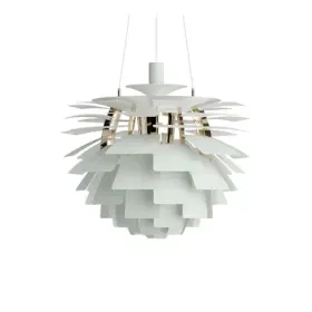 PH Artichoke hengelampe, grønn/messing, Ø60 cm – Louis Poulsen - Stue - Moderne - Metall - Med en lyskilde