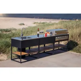 Frittstående utekjøkken - Lervik (Gassgrill) Frittstående utekjøkken - Lervik (Gassgrill)