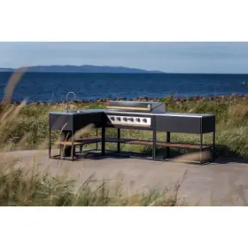 Frittstående utekjøkken - Arild (Gassgrill) Frittstående utekjøkken - Arild (Gassgrill)