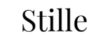Stille Logo